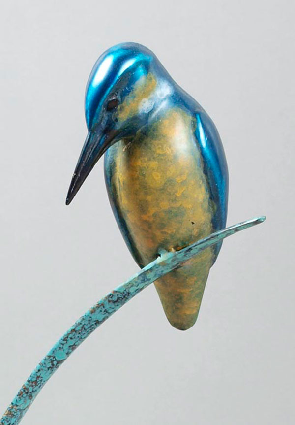 Ian Edwards sculpture: Kingfisher