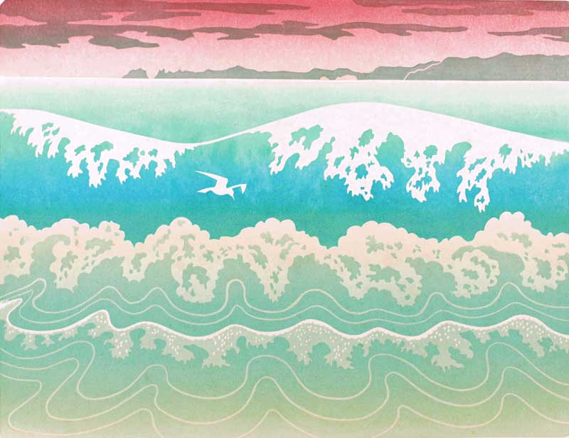 Bernard Green, Blue Wave and Gull