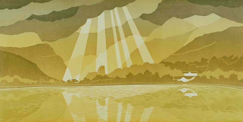 Bernard Green, Llyn Pardarn and Snowdon