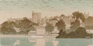 Artist: Bernard Green; Painting: Windsor Castle