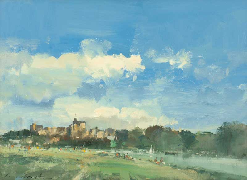 Ian Houston, Windsor Castle in summer