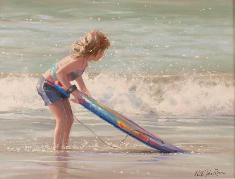 Nicholas St John Rosse, All Set to Surf